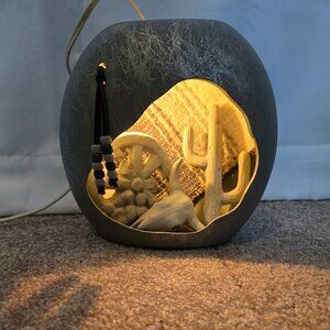 Vintage light up Western Decor